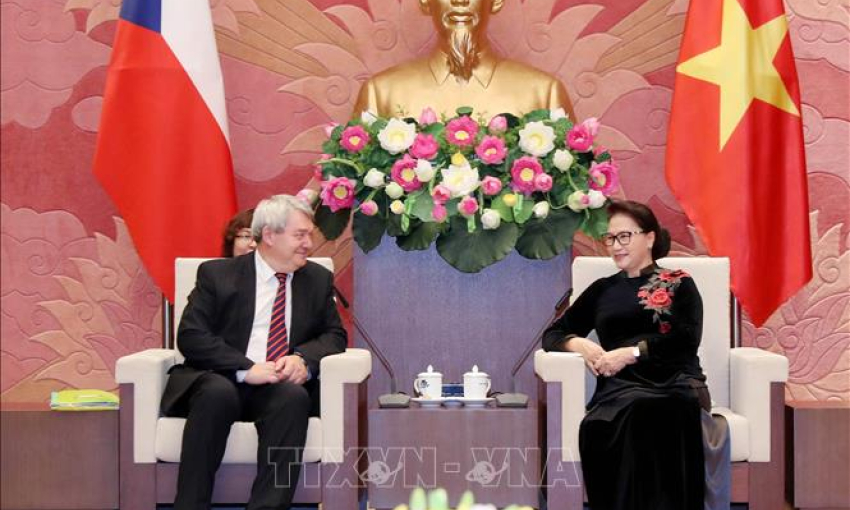 Chủ tịch Quốc hội tiếp Phó Chủ tịch Hạ viện Cộng hoà Czech