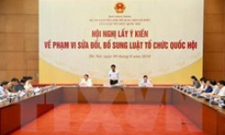 Hội nghị lấy ý kiến về phạm vi sửa đổi, bổ sung Luật Tổ chức Quốc hội