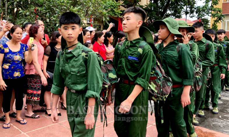 113 thanh, thiếu niên tham gia “Học kỳ trong quân đội” lần thứ VIII