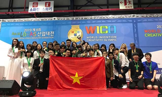 Học sinh Việt Nam giành HCV Olympic Phát minh và sáng chế thế giới