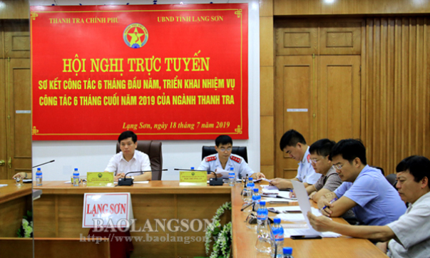 Thanh tra Chính phủ sơ kết công tác 6 tháng đầu năm 2019