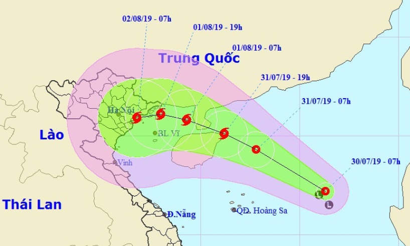 ATNĐ có thể mạnh lên thành bão cấp 11 hướng vào Bắc Bộ