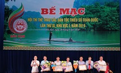 Bế mạc Hội thi thể thao các dân tộc thiểu số toàn quốc lần thứ XI