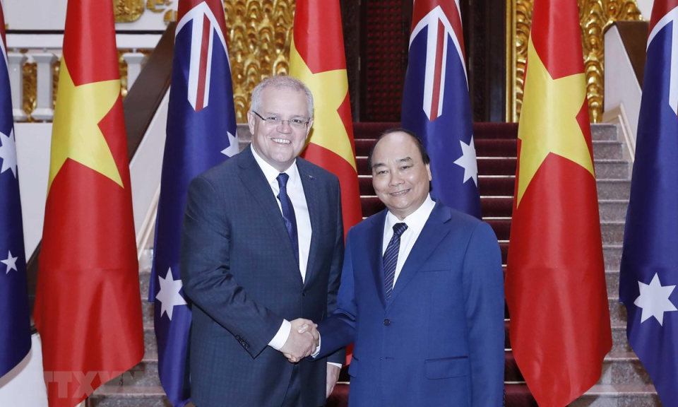 Thủ tướng Australia kết thúc chuyến thăm chính thức Việt Nam