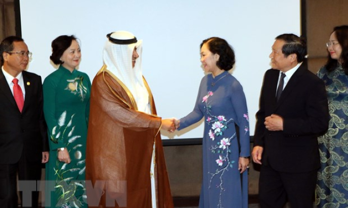 Trưởng Ban Dân vận Trung ương Trương Thị Mai thăm, làm việc tại Qatar