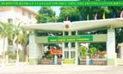 Thông tin về việc xét tuyển Học viện Biên phòng và Sỹ quan Pháo binh