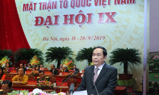 Ông Trần Thanh Mẫn tái đắc cử Chủ tịch Ủy ban Trung ương MTTQ Việt Nam