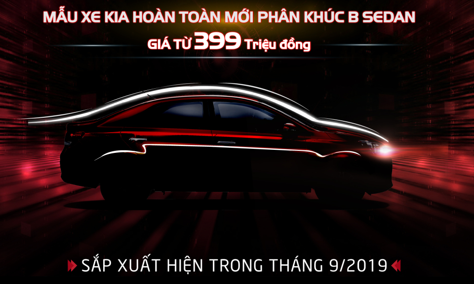 Kia Việt Nam có mẫu xe mới phân khúc B-Sedan