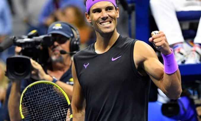 Vào chung kết Mỹ mở rộng, Nadal áp sát danh hiệu Grand Slam thứ 19