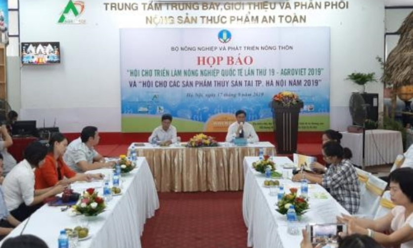 Gần 250 gian hàng tham gia Triển lãm AgroViet 2019