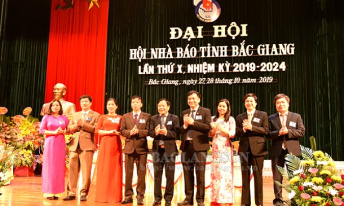 Hội Nhà báo tỉnh Bắc Giang đại hội lần thứ X, nhiệm kỳ 2019 – 2024