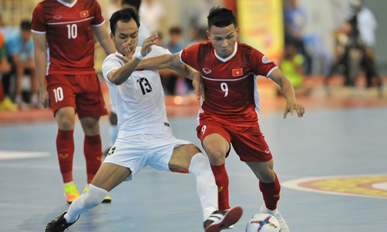 Thắng Myanmar, tuyển Việt Nam đoạt vé dự VCK futsal châu Á 2020