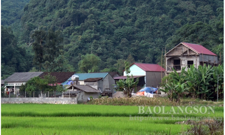 Bản Bó quyết tâm xây dựng khu dân cư kiểu mẫu