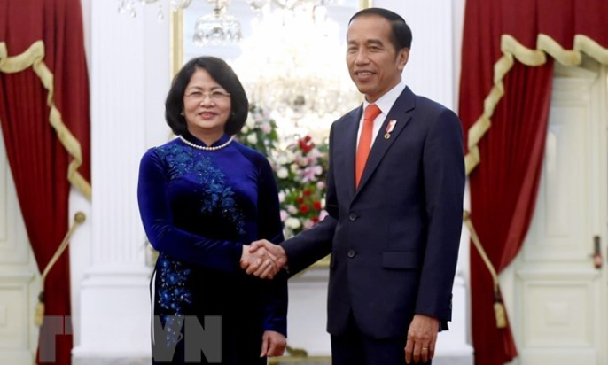 Phó Chủ tịch nước hội kiến Tổng thống và Phó Tổng thống Indonesia