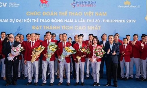 Vietnam Airlines tổ chức chuyến bay riêng đưa đoàn TTVN dự SEA Games