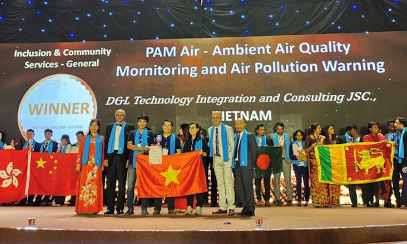 Ứng dụng PAM Air của Việt Nam chiến thắng tại APICTA Awards 2019