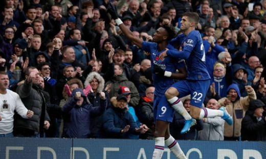 Thắng Crystal Palace 2-0, Chelsea nhảy lên ngôi thứ ba