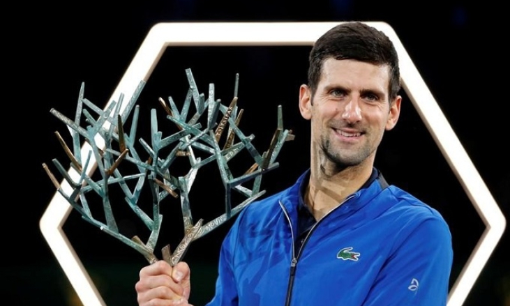 Djokovic lần thứ năm vô địch Paris Masters