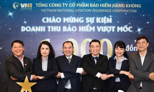 Bảo hiểm hàng không VNI gia nhập câu lạc bộ doanh thu nghìn tỷ đồng