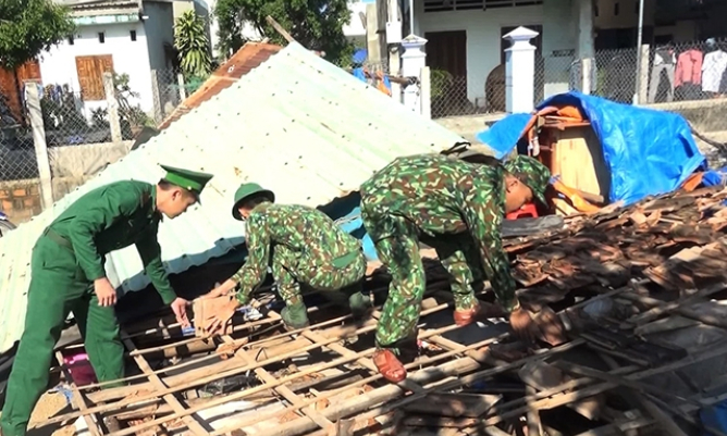 Bão số 6 gây thiệt hại hàng nghìn héc-ta lúa, hoa màu, nhiều công trình giao thông, thủy lợi