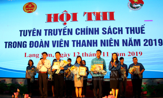 11 đội tham gia hội thi tuyên truyền chính sách thuế trong đoàn viên thanh niên