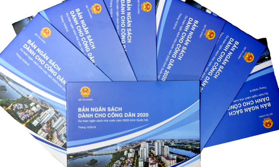 Công khai dự toán ngân sách nhà nước năm 2020