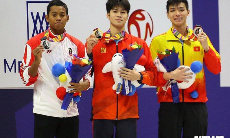 Kình ngư Hải quân: Trần Hưng Nguyên phá kỷ lục SEA Games, đoạt Huy chương Vàng thứ 2