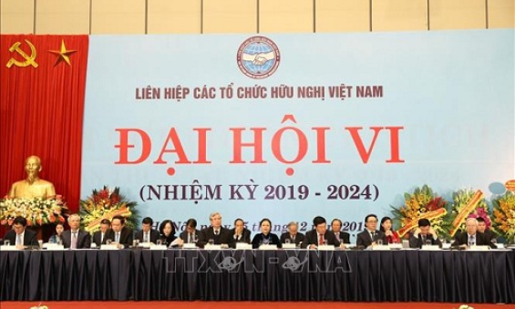 Khai mạc Đại hội đại biểu toàn quốc lần thứ VI Liên hiệp các tổ chức hữu nghị Việt Nam