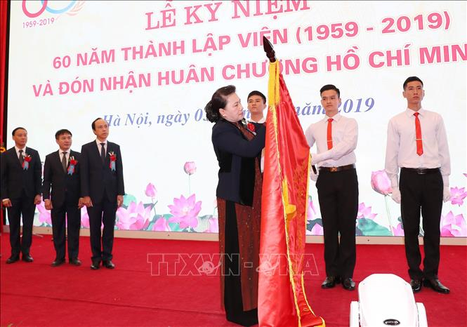 Chủ tịch Quốc hội dự lễ kỷ niệm 60 năm thành lập Viện Khoa học thủy lợi