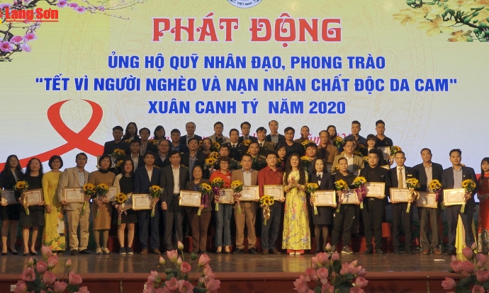 Lạng Sơn: Phát động phong trào "Tết vì người nghèo và nạn nhân chất độc da cam" xuân Canh Tý