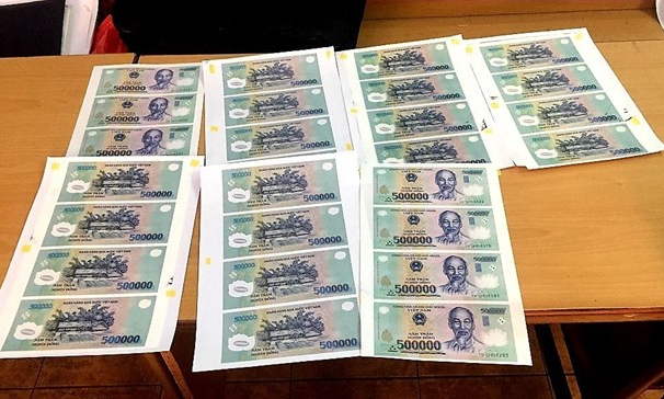 Công an Thành phố Hồ Chí Minh triệt phá đường dây sản xuất tiền giả