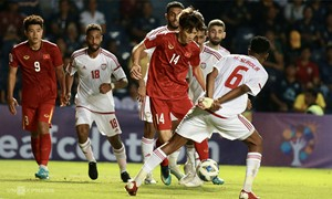 U23 Việt Nam-U23 UAE chia điểm trận ra quân