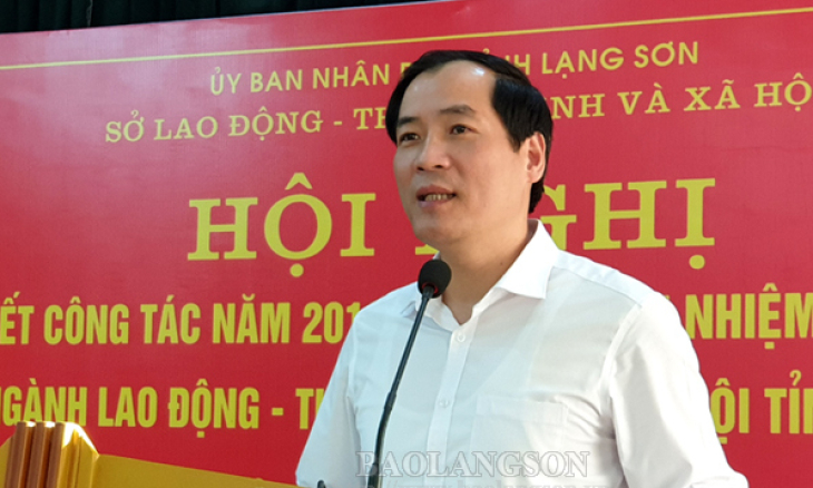 Lãnh đạo UBND tỉnh dự triển khai công tác năm 2020 của ngành lao động