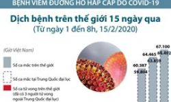 Tình hình dịch bệnh trên thế giới 15 ngày qua