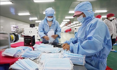Khẩu trang phủ muối có thể diệt virus cúm?
