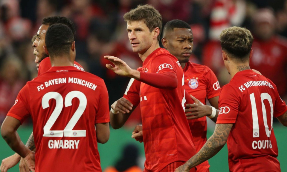 Bayern Munich vào tứ kết Cup Quốc gia sau 'cơn mưa bàn thắng'