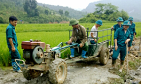 Hiệu quả công tác quốc phòng, quân sự ở Mông Ân