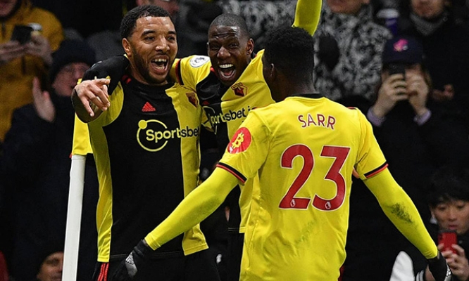 Watford gây “địa chấn”, thắng Liverpool 3-0