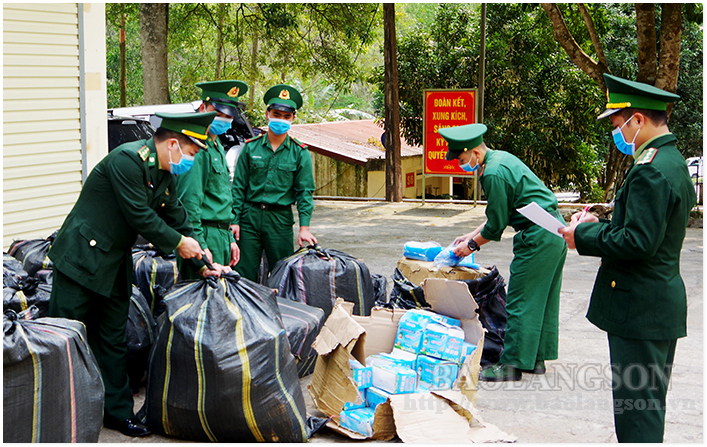 Bộ đội biên phòng nỗ lực ngăn chặn buôn lậu qua biên giới