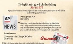 Thế giới nói gì về chiến thắng lịch sử 30/4/1975