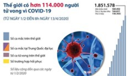 Thế giới có hơn 114.000 người tử vong vì COVID-19