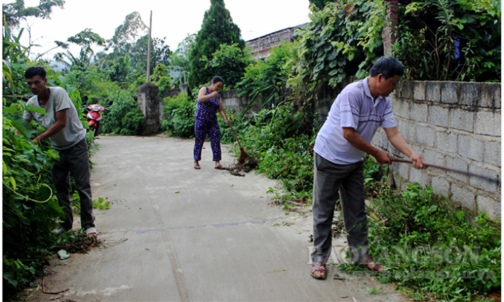 Xây dựng nông thôn mới: Chung tay thực hiện tiêu chí môi trường