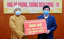 Phật giáo tỉnh chung tay chống dịch Covid-19