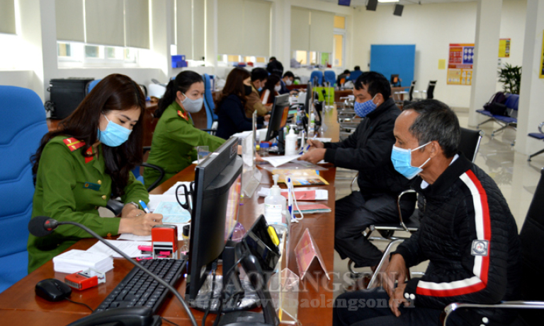 Trung tâm Phục vụ hành chính công tỉnh Lạng Sơn: Thực hiện tiếp nhận và trả kết quả hồ sơ từ ngày 23/