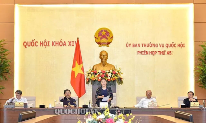 Phiên họp thứ 45 (đợt 2) của Ủy ban Thường vụ Quốc hội dự kiến diễn ra trong ngày 1-6