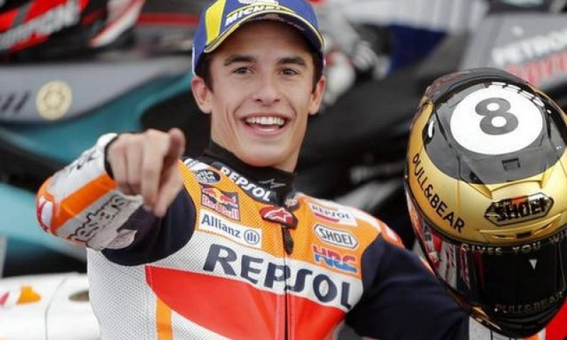 MotoGP: Marc Marquez trở lại tập luyện cùng Honda