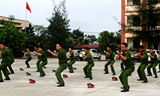 Công an tỉnh: Chú trọng huấn luyện, nâng cao sức chiến đấu cho cán bộ, chiến sỹ