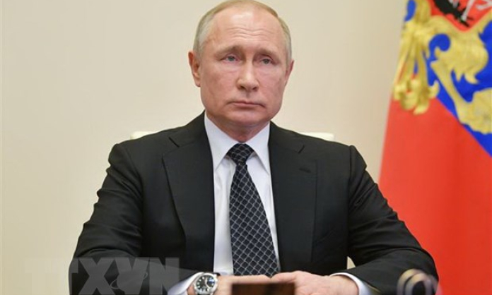 Tổng thống Nga Putin điện đàm với nhà lãnh đạo Trung Quốc và Anh