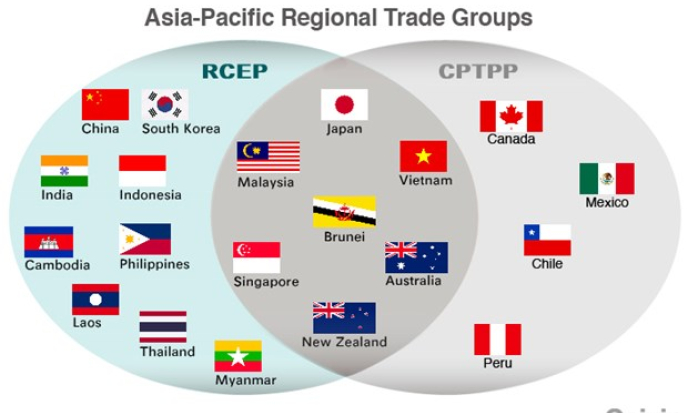 Viện Peterson: CPTPP và RCEP giúp hội tụ các nền kinh tế châu Á