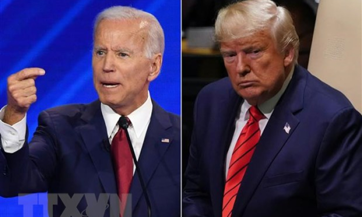 Tổng thống Donald Trump và ứng cử viên Joe Biden so kè tại Texas